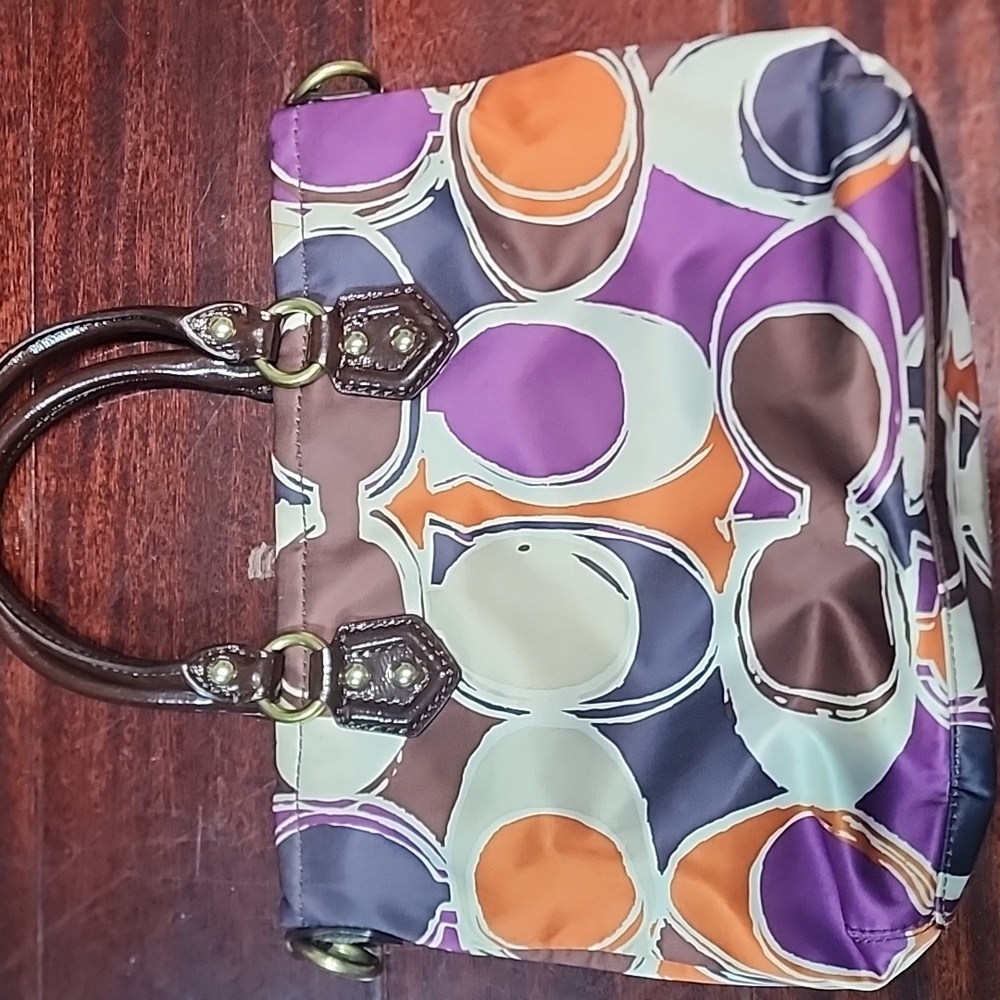 Coach Multicolor Patterned Bag - image 5